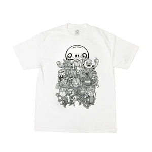 MAD SCOUNDRELS - Mens White Tee