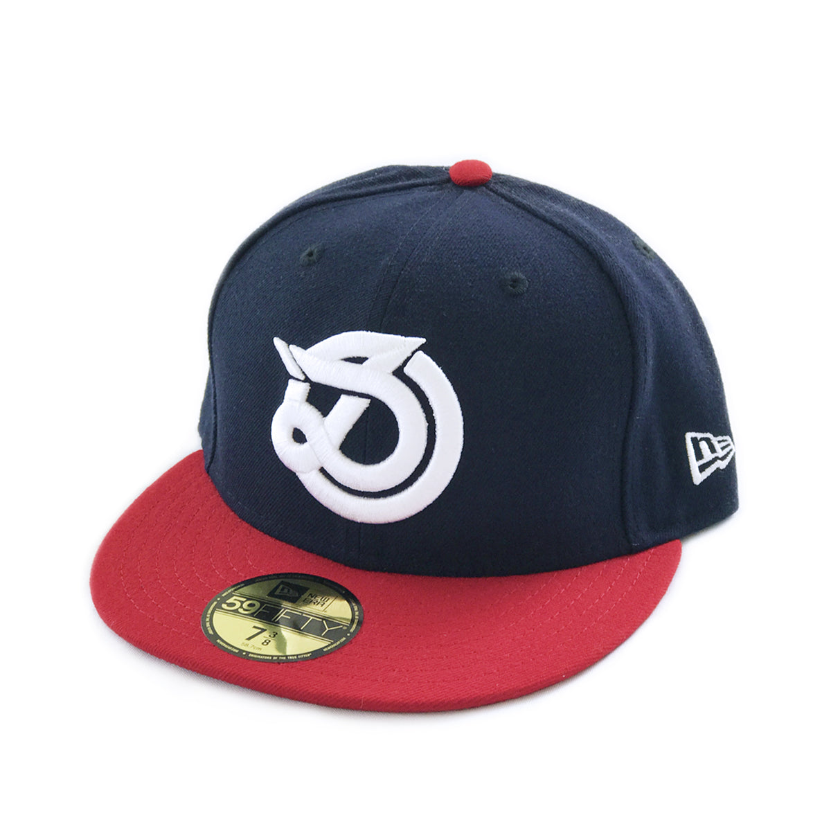 Men's New Era Red Atlanta Braves White Logo 59FIFTY Fitted Hat