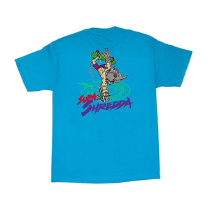 SHRED - Mens Turquoise Tee