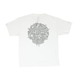WIRED  - Mens White Soft Tee